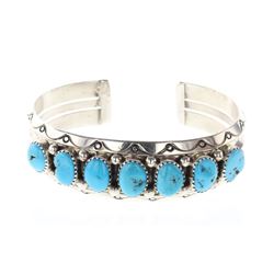 SC Vintage Turquoise Row Bracelet
