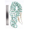 Image 2 : Old Pawn Turquoise Heishe Multi Strand Necklace