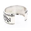 Image 2 : T&R Singer Geometric Design Overlay Cuff