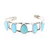 Image 1 : Vintage Turquoise Row Bracelet