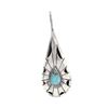 Image 1 : Chee Vintage Turquoise Shadow Box Pendant