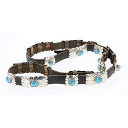 Old Pawn Turquoise Concho Belt