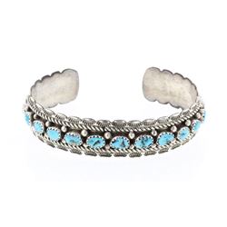 Vintage Turquoise Row Bracelet