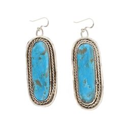 Vintage Turquoise Long Earrings