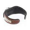 Image 2 : Armstrong Vintage Leather & Silver Watch Bracelet