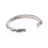 Image 2 : Vintage Triangle Etch Bracelet