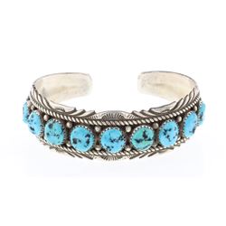 Vintage Turquoise Row Bracelet