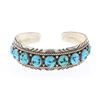 Image 1 : Vintage Turquoise Row Bracelet