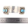 Image 3 : Vintage Turquoise Freeform Row Bracelet