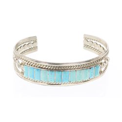 Vintage Turquoise Row Bracelet