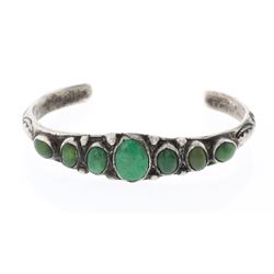 Old Pawn Turquoise Row Bracelet