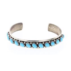 M&R Caladito  Vintage Turquoise Row Bracelet