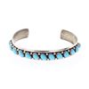 Image 1 : M&R Caladito  Vintage Turquoise Row Bracelet