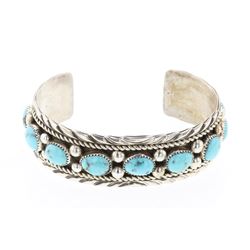 Vintage Turquoise Row Bracelet