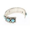 Image 2 : Vintage Turquoise Row Bracelet