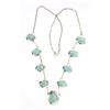 Image 1 : Vintage Block Turquoise Necklace
