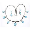 Image 1 : Esther Spencer Turquoise Earrings & Necklace