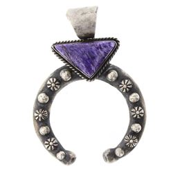 Chimney Butte Charoite Naja Pendant