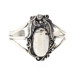 White Buffalo Leaf Bracelet