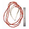 Image 2 : Vintage Coral Heishe Multi Strand Necklace