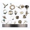 Image 2 : Old Pawn & Vintage Turquoise Rings Large Multi-Piece