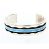 Image 1 : Loretto Vintage Turquoise Inlay Bracelet