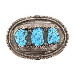RLB Old Pawn Sleeping Beauty Nugget Turquoise Belt
