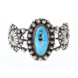 Boyed Ashley Vintage Bump Out Turquoise Bracelet