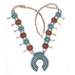 Victor Moses Begay Old Pawn Reversible Turquoise &