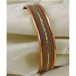 MATCHING HIS AND HERS NATURAL COPPER BRACELETS