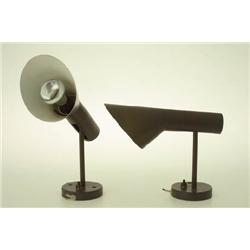 One pair of wall-lamps, AJ, Arne Jacobsen