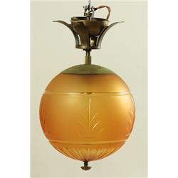  Pendant, art deco, attributed Simon Gate