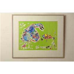  Colour-lithography, Jörgen Nash, 41/150, 1970