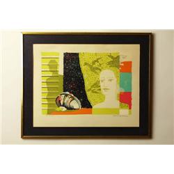  Colour-lithography, Axel Olson, HC XLI/L