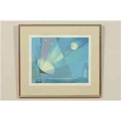  Colour-lithography, Sven Jonson, 90/390