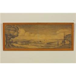  Drawing, Christian Berg, 1925