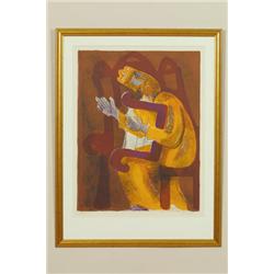  Colour-lithography, Lennart Rosensohn, 53/100