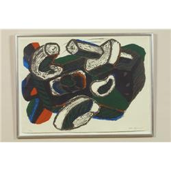  Colour-lithography, Olle Bonnier