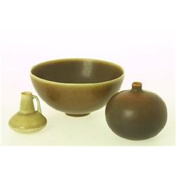  Bowl, Palshus, sign. Denmark 1165, H 7, Vase