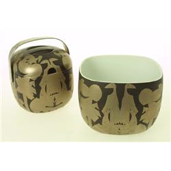  Ragout bowl/ice pail and salad bowl