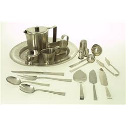  Cutlery, plates etc., Thebe, Folke Arström