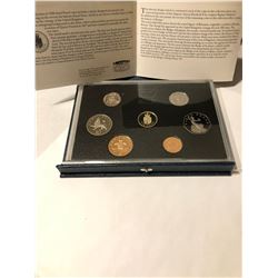 1988 British Royal Canadian Mint Proof Set in Original Package with Paperwork
