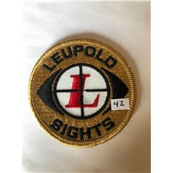 RARE Vintage Outdoors "LEUPOLD SIGHTS" Patch in Like New Condition