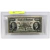 Image 1 : 1938 BANK OF MONTREAL $20 DOLLAR BILL