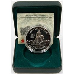 1998 PROOF CASED RCMP SILVER DOLLAR