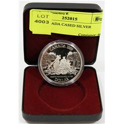 1989 CANADA CASED SILVER DOLLAR