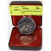 Image 1 : 1980 CANADA  CASED POLAR BEAR SILVER DOLLAR