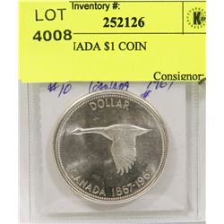 1967 CANADA $1 COIN