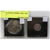 Image 1 : LOT OF 4 CANADA DIMES, 1902, 1903, 1909, 1917
