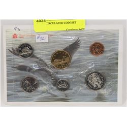 1993 UNCIRCULATED COIN SET